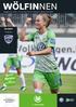 WÖLFINNEN Ausgabe 2 So., , 14 Uhr Allianz Frauen-Bundesliga 3. Spieltag AOK Stadion