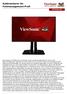 Der ViewSonic VP3268-4K ist ein Monitor für den professionellen Bereich mit 31,5-Zoll Bildschirmdiagonale, ultrahoher 4K-UHD-Auflösung und einem