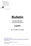 Bulletin. Neuanschaffungen Nouvelles acquisitions. Luzern. Nr. 4 ( )