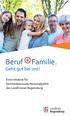 Geht gut bei uns! Eine Initiative für familienbewusste Personalpolitik des Landkreises Regensburg