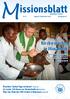 M issionsblatt. Kirche wächst in Mosambik