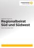 Mitgliederverzeichnis. Regionalbeirat Süd und Südwest