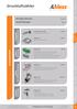 Druckluftzähler. Druckluftzähler. Wichtige Hinweise Seite 2-4. Sonderlösungen Seite 5. Messumformer. Taupunkt. Messung. Inline- Durchflussmessung