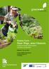 Green Care Neue Wege, neue Chancen Landwirtschaft und Soziales wachsen zusammen. Mittwoch, 19. Juni 2013