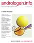andrologen.info In dieser Ausgabe: auch im Internet:   Zeitschrift für Urologie und Männerheilkunde Testosteron und Prostata