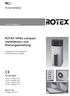 ROTEX HPSU compact Installations- und Wartungsanleitung