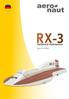 aero naut RX-3 Outboard Hydroplane Bestell-Nr. 3043/00
