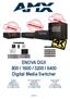 ENOVA DGX 800 / 1600 / 3200 / 6400 Digital Media Switcher