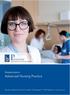 Masterstudium. Advanced Nursing Practice. Paracelsus Medizinische Privatuniversität Strubergasse 21, 5020 Salzburg