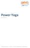 Power Yoga. update Akademie 2016