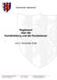 Reglement über die Hundehaltung und die Hundesteuer