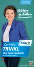 LANDRATSWAHL am 16. März. Cornelia TRINKL. Ihre neue Landrätin. fürs Nürnberger Land! cornelia-trinkl.de