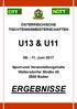 ÖSTERREICHISCHE TISCHTENNISMEISTERSCHAFTEN U13 & U Juni Sport-und Veranstaltungshalle Waltersdorfer Straße Baden