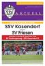 SV Friesen Kreisklasse 2: Sonntag 10. August 2014, 15:00
