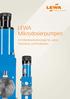 LEWA Mikrodosierpumpen. mit Membrantechnologie für Labor, Technikum und Produktion.