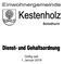 Dienst- und Gehaltsordnung der Einwohnergemeinde Kestenholz