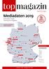 Mediadaten 2019 NATIONAL. Formate Preise Technische Angaben. Jahre erfolgreich.   über. Derzeit 33 Top Magazin Regionalausgaben