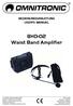 BHD-02 Waist Band Amplifier