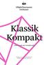 Klassik Kompakt. Eine Stunde mit Tschaikowsky. Sonntag, Uhr und Uhr Elbphilharmonie Hamburg, Großer Saal