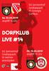 dorfklub LIVE #14 SG Sonnenhof Großaspach vs. FC Energie Cottbus Sa Anpfiff 14 Uhr Mi Anpfiff 19 Uhr SG Sonnenhof