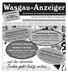 Wasgau-Anzeiger. ...und das närrische Treiben geht lustig weiter... Kinderfasching Fischbach