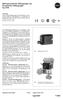 Elektropneumatischer Stellungsregler und Pneumatischer Stellungsregler Typ 3760 JIS. Typenblatt T 8385