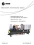 Übersicht Technische Daten. Wasserkühlmaschinen mit Schraubenverdichter der R-Series Modell RTHF XE / HSE Wassergekühlt