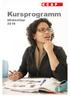 Kursprogramm. Winterthur Bildung&Partizipation
