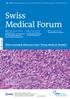 Swiss Medical Forum. 973 J. Tornay, R. Lazor, C. Uldry, M. Coronado Pneumopathie toxique à la nitrofurantoïne