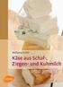 Wolfgang Scholz. Käse aus Schaf-, Ziegen- und Kuhmilch selbst gemacht. 3., aktualisierte Auflage 80 Farbfotos 12 Zeichnungen
