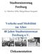 Stadtseniorentag Freiburg. Verkehr und Mobilität im Alter 40 Jahre Stadtseniorenrat Freiburg e.v. Dokumentation