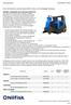Kehrmaschinen FLOORTEC R 985. Eine Kehrmaschine speziell entwickelt für sichere und nachhaltige Reinigung