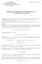 Übungen zu Mathematik für Ingenieure A4 Stochastische Prozesse