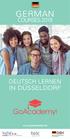 GERMAN DEUTSCH LERNEN IN DÜSSELDORF COURSES 2019 DSH.   Deutsche Sprachprüfung für den Hochschulzugang