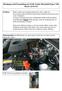 Reinigung und Überprüfung des EGR-Ventils Mitsubishi Pajero V80 Diesel 3,2l D-I-D