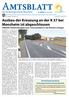 Ausbau der Kreuzung an der K 37 bei Monsheim ist abgeschlossen Offizielle Verkehrsfreigabe kann voraussichtlich in vier Wochen erfolgen
