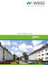 Wuppertaler Bau- und Siedlungsgenossenschaft eg. Geschäftsbericht