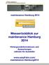 Messerückblick zur maintenance Hamburg 2014