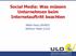 Social Media: Was müssen Unternehmen beim Internetauftritt beachten. Meike Kamp (BlnBDI) Wolfram Felber (ULD)