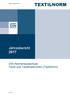 TEXTILNORM. Jahresbericht DIN-Normenausschuss Textil und Textilmaschinen (Textilnorm)   DIN e. V.