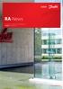 RA-News. Die Danfoss Haustechnik Kundenzeitschrift Ausgabe 1 Jahrgang