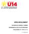 SPIELREGLEMENT NATIONALES FUSSBALL-TURNIER GRANDINANI ALLIEVI CALCIO MOESANO CHALLENGE U14 FE14 (11/11)