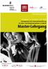 Master-Lehrgang. Detailprogramm. 19 Module > Management und Unternehmensführung für Klein- und Mittelunternehmen in Südtirol