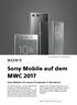 Sony Mobile auf dem MWC 2017