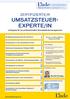 UMSATZSTEUER- EXPERTE/IN