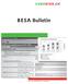 Bulletin. Das neue BESA-Modul «Leistung» Minutenwert pro P egethema. Durchschnittlicher R- Index (BEO)