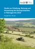 Studie zur Erhaltung, Nutzung und Verwertung des Dauergrünlandes in Thüringen bis 2020