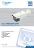 ALL-CAM2387-LEFN. 2.0 MP Ultra-Low Light Smart Bullet Camera