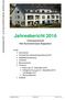 Jahresbericht Genossenschaft Alte Buchserstrasse Boppelsen