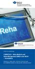 CURRICULA Reha-Medizin und Reha-Management (RM) in der DGUV Grundsätze